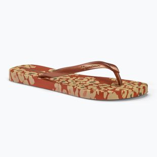 Ipanema Animale Print III brown/copper women's flip flops
