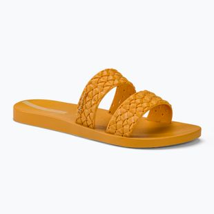 Ipanema Renda II women's slides yellow/glitter caramel