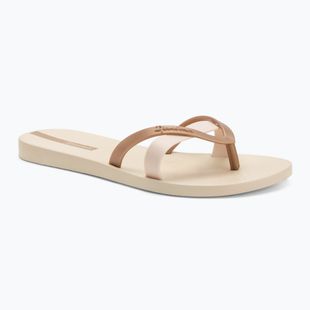 Ipanema Kirei beige/gold women's flip flops