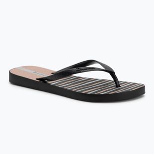 Ipanema Classic Happy XII black/black/pink women's flip flops