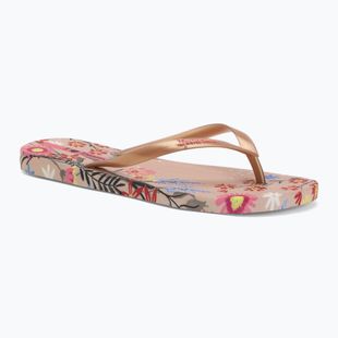 Ipanema Verao Tropical beige/gold women's flip-flops