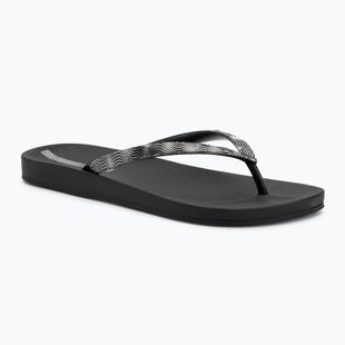 Ipanema Mesh IX women's flip flops black/black/dark grey