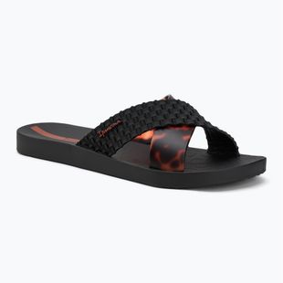 Women's Ipanema Sense Slide black/tortoiseshell flip-flops