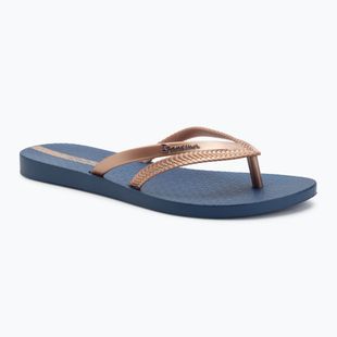 Women's flip-flops Ipanema Bossa blue/metallic pink