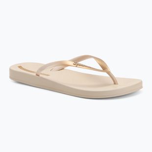 Ipanema women's Anat Connect II beige/gold flip flops