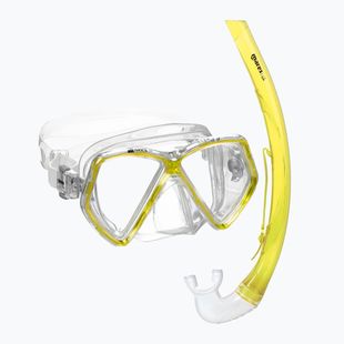 Mares Combo Zephir Junior yellow/clear children's snorkel kit