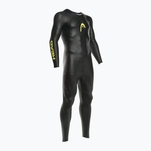 HEAD Ow Free 3.2 BKYW triathlon wetsuit black/yellow 452443