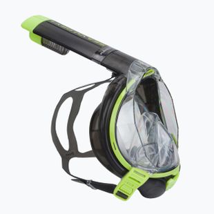 Mares Sea VU Dry + diving mask black-green 411260