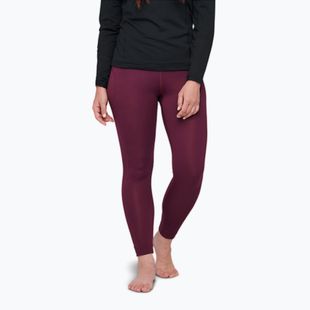 Women's thermal trousers Black Diamond Coefficient LT blackberry