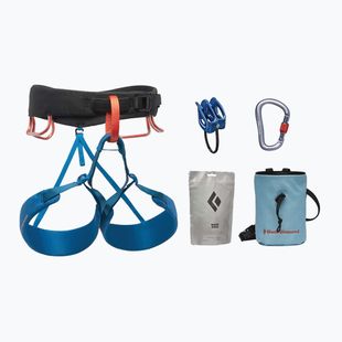 Men's Black Diamond Momentum Harness Climbing Kit blue/black