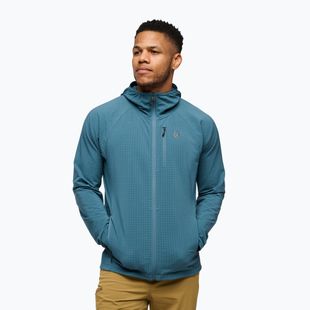 Men's Black Diamond Coefficient Storm Hoody creek blue trekking sweatshirt