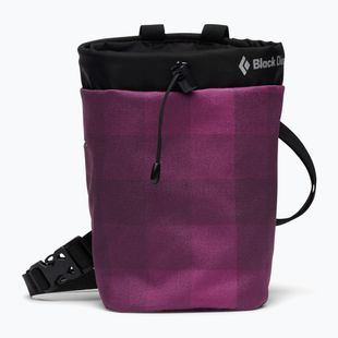 Black Diamond Gym purple square magnesia bag