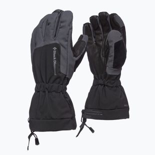 Black Diamond Glissade black trekking gloves