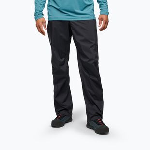 Men's rain trousers Black Diamond Fineline Stretch FZ black