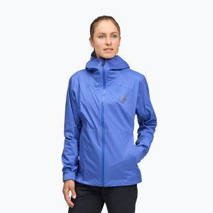 Men's Black Diamond Fineline Stretch rain jacket clean blue