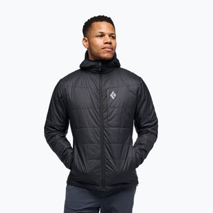 Men's insulated jacket Black Diamond Solution 2.0 Hoody black