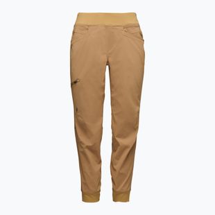 Women's climbing trousers Black Diamond Technician Jogger flax