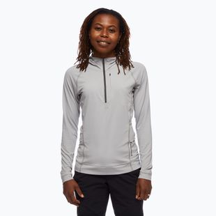 Women's trekking sweatshirt Black Diamond Alpenglow Pro Hoody pewter