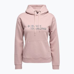 Women's Black Diamond Mini Stacked Po Hoody pale mauve sweatshirt