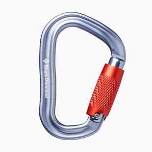 Carabiner Black Diamond Vaporlock Twistlock gray