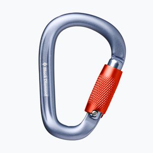 Carabiner Black Diamond Pearlock Twistlock gray