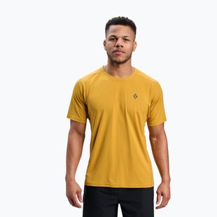 Men's Black Diamond Distance SS Tech Tee amber T-shirt