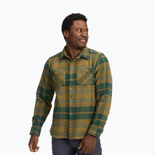Men's shirt Black Diamond Project Heavy Flannel deep woods/laurel green plaid