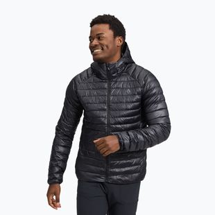Men's down jacket Black Diamond Deploy Down Full Zip Hoody black