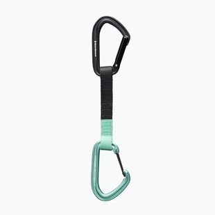 Climbing quickdraw Black Diamond Hotforge Hybrid Quickdraw 16 cm clean green