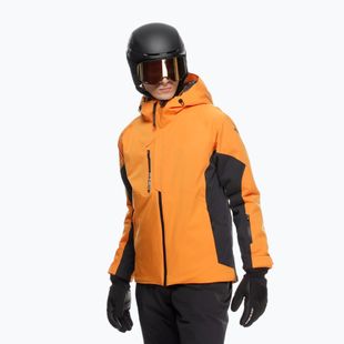 Men's ski jacket Dainese Etra Aerosense Dry Core Ready oriole orange/stretch limo