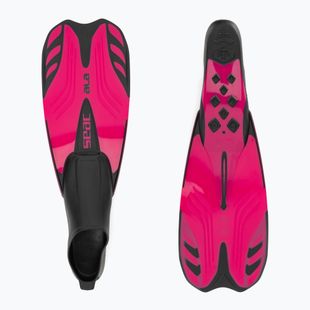 Snorkelling fins SEAC Ala pink