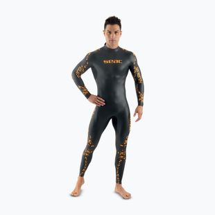 Men's SEAC Energy 2.0 mm black/yellow Swim Foam