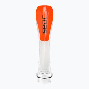 SEAC Unica transparent/orange full face mask snorkel