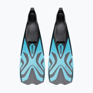 SEAC Azzurra lightblue snorkel fins