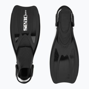 Snorkelling fins SEAC Sprint black