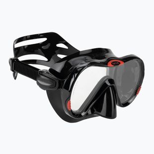 Snorkelling mask Seac Boss black/red