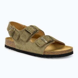 Scholl Henri Sue khaki men's slides
