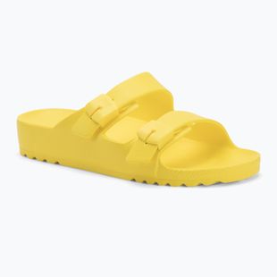 Scholl Bahia Med lemon women's flip-flops
