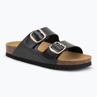 Women's flip-flops Scholl Josephine Laminated black