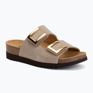 Women's flip-flops Scholl Montery 2 Straps Ad Med beige