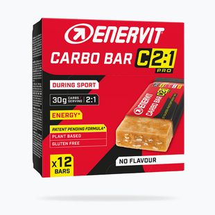 Set of energy bars Enervit C2:1 Carbo Pro 12 pcs x 45 g no flavour