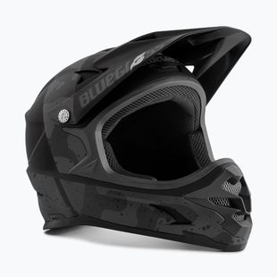 Bluegrass bike helmet Intox black camo matt