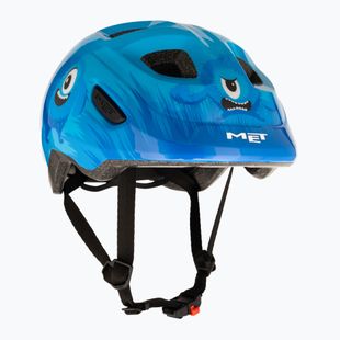 MET children's bicycle helmet Hooray blue monster glossy