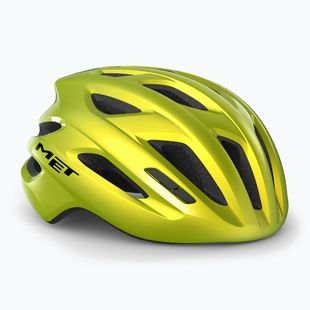 Bike helmet MET Idolo Mips lime yellow metallic glossy