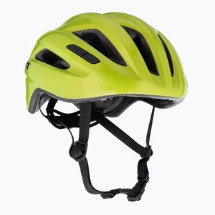 MET Idolo lime yellow metallic glossy bicycle helmet