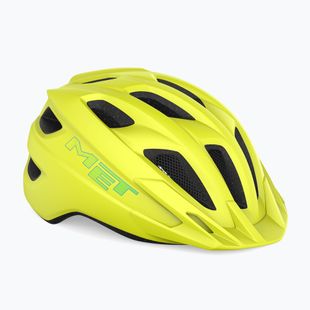 Children's bike helmet MET Crackerjack Mips lime matt