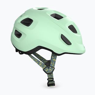 Children's bike helmet MET Hooray dusted green matt