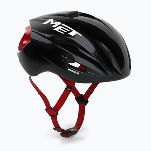Bike helmet MET Manta MIPS black/red glossy