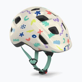 Children's bike helmet MET Hooray icons matt
