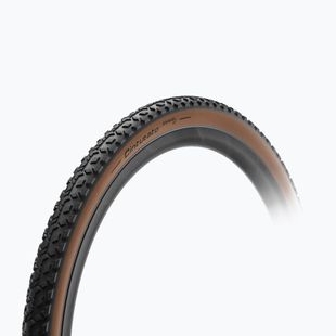 Bicycle tyre Pirelli Cinturato Gravel Mixed TLR Classic 700 x 40C black/brown